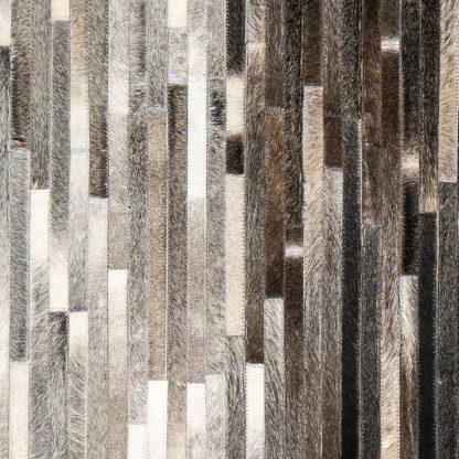 Hand Made Leather Carpet 170*240, Multi Color