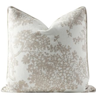 Elegant Cushion, White Coffee