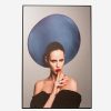 Fashionista Wall Art , Blue & Black