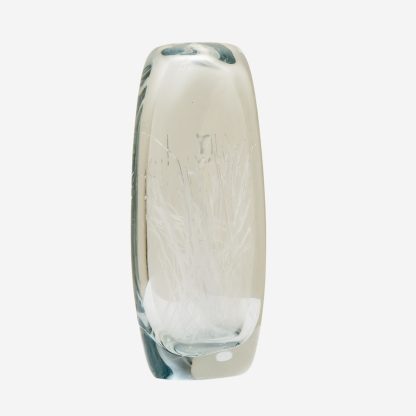 Thread Glass Vase Large, Clear