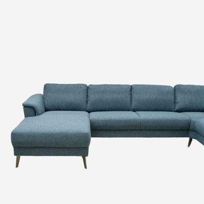 Paula Corner Sofa with Right Chaislounge, Dark Blue