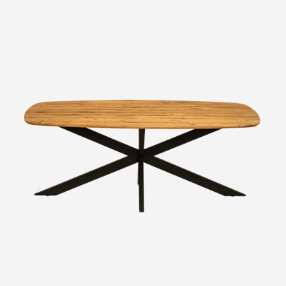Manhattan Oval Dining, Oiled Oak