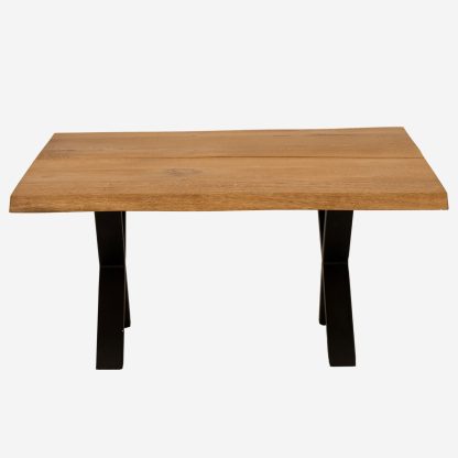 Manhattan Square Coffee table , 70 cm Medium, Oiled Oak