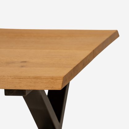 Manhattan Square Coffee table , 70 cm Medium, Oiled Oak
