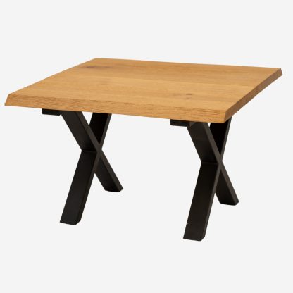 Manhattan Square Coffee table , 70 cm Medium, Oiled Oak