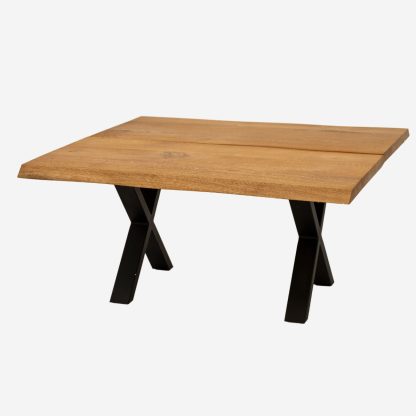 Manhattan Square Coffee table , 70 cm Medium, Oiled Oak