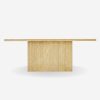 Milano Dining Table Marble - Light Travertin