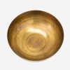 Décor Metal Bowl Large, Antique Gold