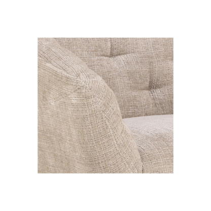 Ria Elegant & Modern Sofa, 3 Seater, Beige