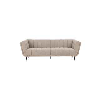 Tampa Elegant Sofa, 3 Seater, Beige