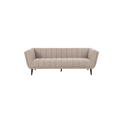 Tampa Elegant Sofa, 3 Seater, Beige