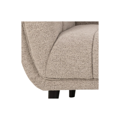Tampa Elegant Sofa, 3 Seater, Beige
