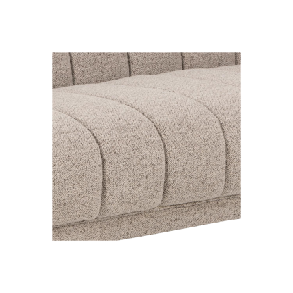 Tampa Elegant Sofa, 3 Seater, Beige