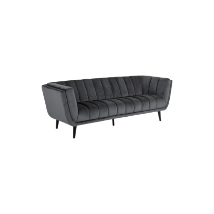 Tampa Elegant Sofa, 3 Seater, Royal Grey