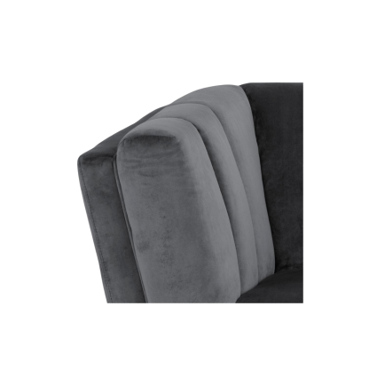Tampa Elegant Sofa, 3 Seater, Royal Grey