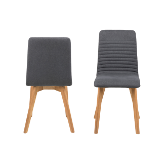 Arosa Dining Chair, Dark Grey