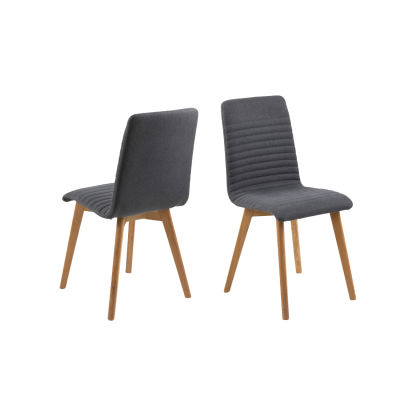 Arosa Dining Chair, Dark Grey