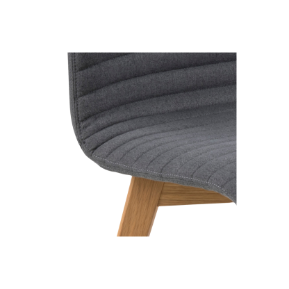 Arosa Dining Chair, Dark Grey
