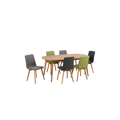 Arosa Dining Chair, Dark Grey