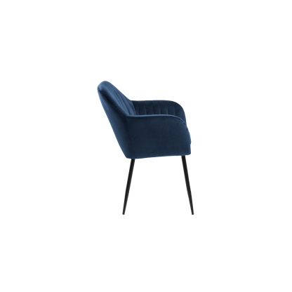 Emilia Luxurious Dining Chair, Royal Blue