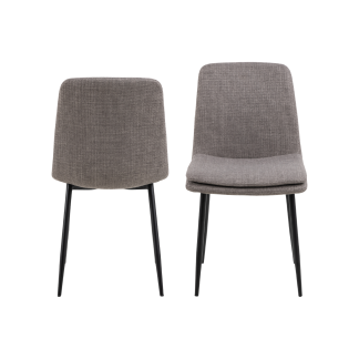 Becca Dining Chair, Dark Beige