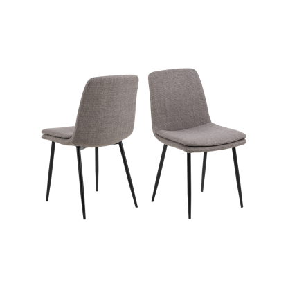 Becca Dining Chair, Dark Beige