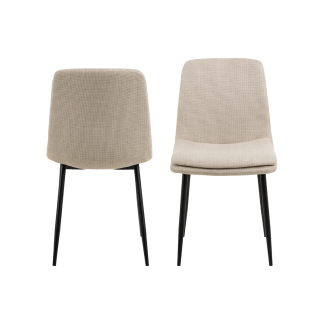 Becca Dining Chair, Light Beige