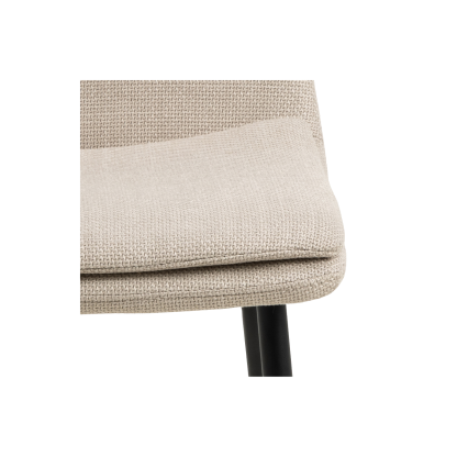 Becca Dining Chair, Light Beige