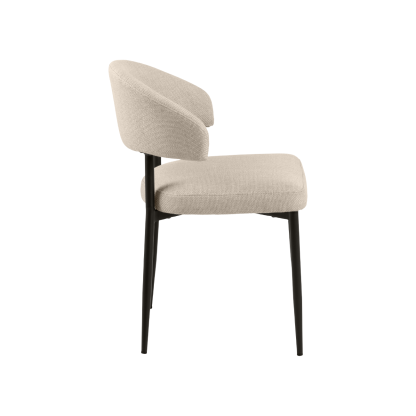Edina Dining Chair, Light Beige
