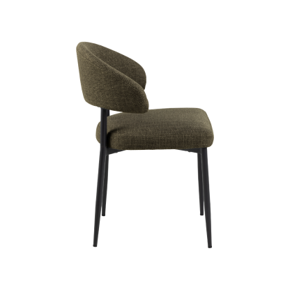 Edina Dining Chair, Olive Green