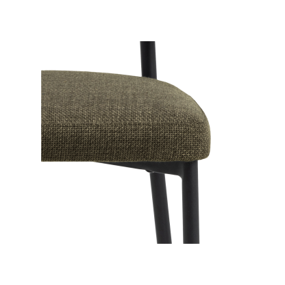 Edina Dining Chair, Olive Green
