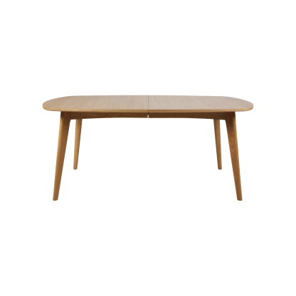 Marte Solid Wood Dining Table, Brown