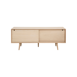 Century Solid Wood Buffet Table, Beige