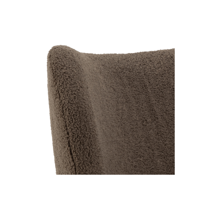 Elmont Modern Lounge Chair, Brown