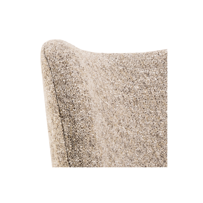 Elmont Modern Lounge Chair, Mocca