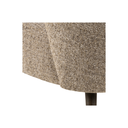 Elmont Modern Lounge Chair, Mocca