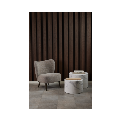 Elmont Modern Lounge Chair, Mocca