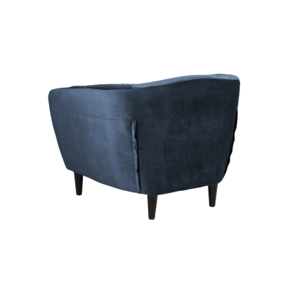 Ria Elegant & Modern Sofa, ARM Chair, Royal Blue