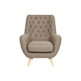 Bertil Modern Arm Chair, Royal Copper