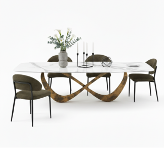 Ibiza Premium Luxury Dining Table Large 240CM