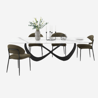 Ibiza Premium Luxury Dining Table 180 CM