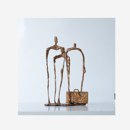Antique Family Sculpture