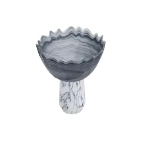 Glass Marble Vase Small
