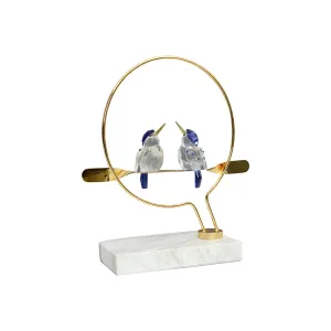 Deco Humming Bird Crystal Figuirine