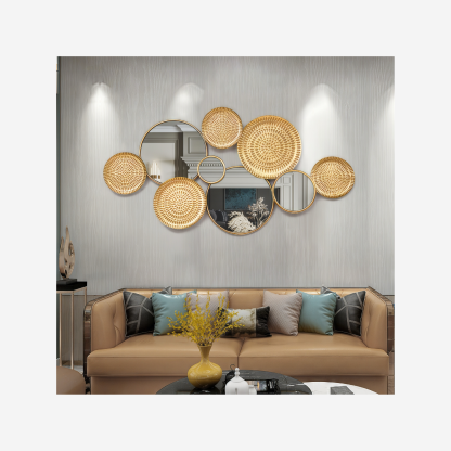 Mirror Metal Wall Decor