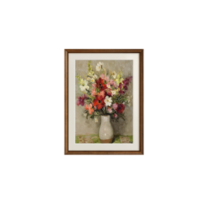 Gallery Frame  Flower Vase Wall Art A