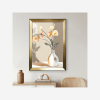 Gallery Frame  Modern Flower Wall Art A