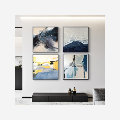 Gallery Frame Abstract Wall ART B