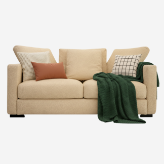 Ebba Sofa, 2.5 Seater , Anthology Beige