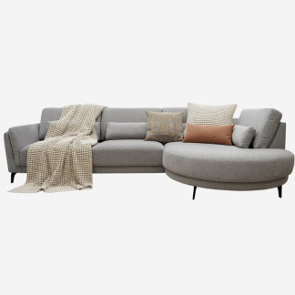 Devine 3.5 Seater Sofa Right Chaise Lounge, Sand